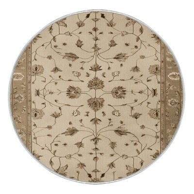 Machine Washable Persian Beige Area Rug