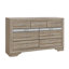 Ensemble de chambre à coucher Ryder 5 pièces pour lit king avec tête de lit à panneaux et pied de lit à deux tiroirs-134180137-134180140
