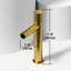 Robinet de lavabo vasque à poignée simple H 11 po Ashford-59386213