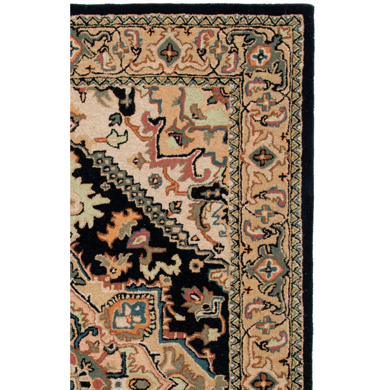 Coralena Hand Tufted Wool Oriental Rug, Rectangle 2'3" x 4'