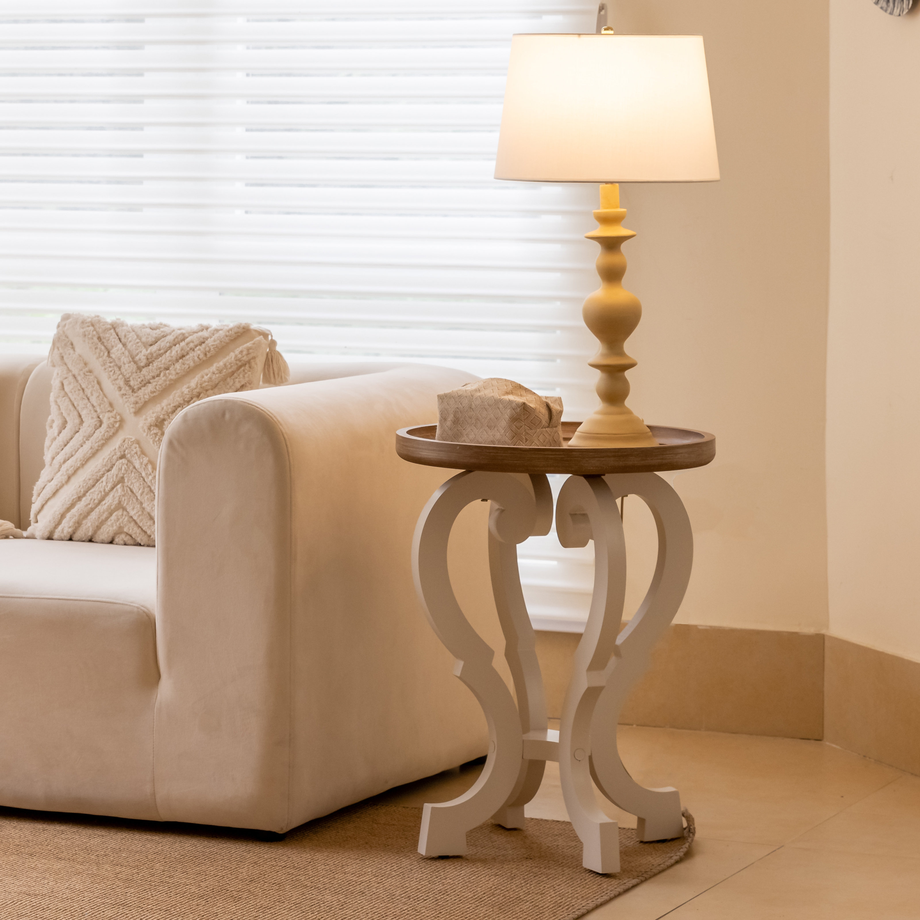 Farmhouse end tables shop for living room