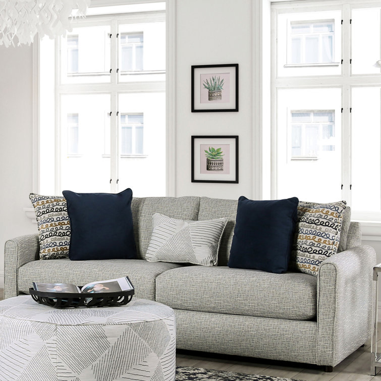Araujo 87" Round Arm Sofa