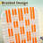 Orange&White Metal Folding Beach Chair(Set Of 2)