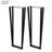 Gearldine Flat Iron Table Leg