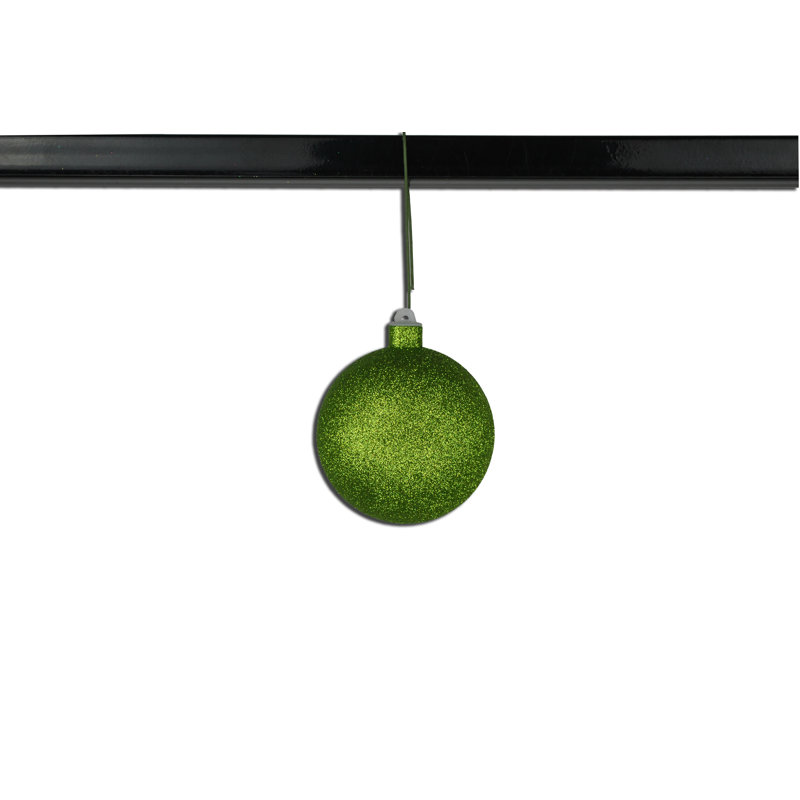 Ornement boule solide, Vert lime