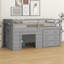 Lit mezzanine avec tiroirs et tablette-959837915