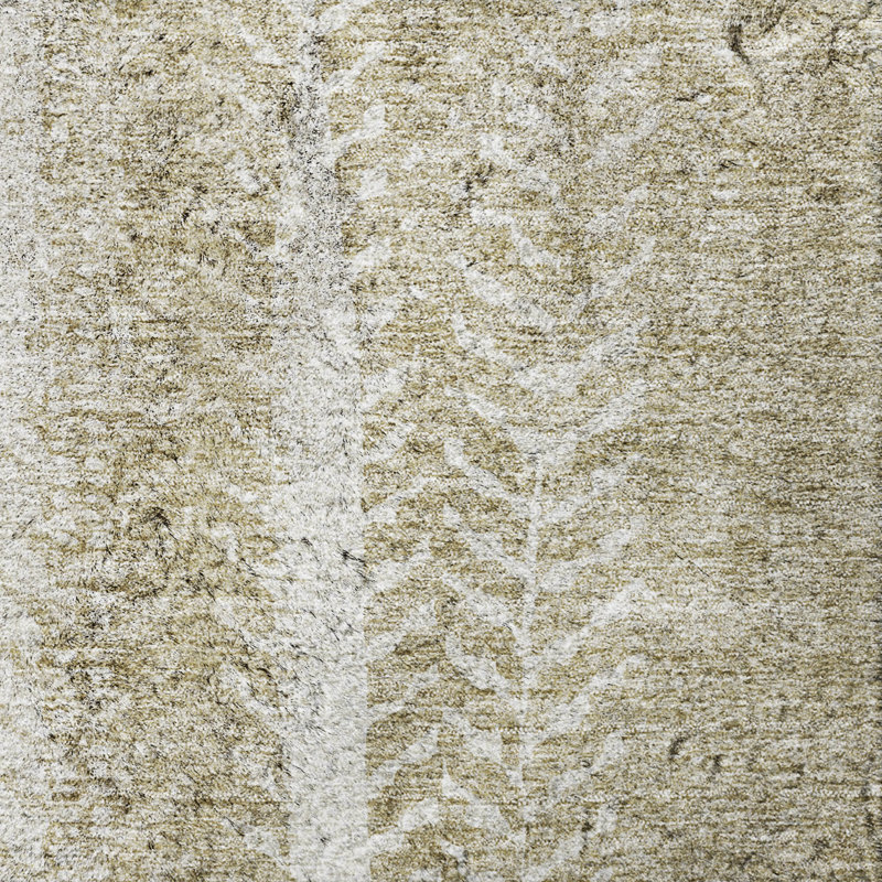 Tapis à poils longs de qualité supérieure lavable à la machine Dream ADS694, Beige, 3 pi x 5 pi