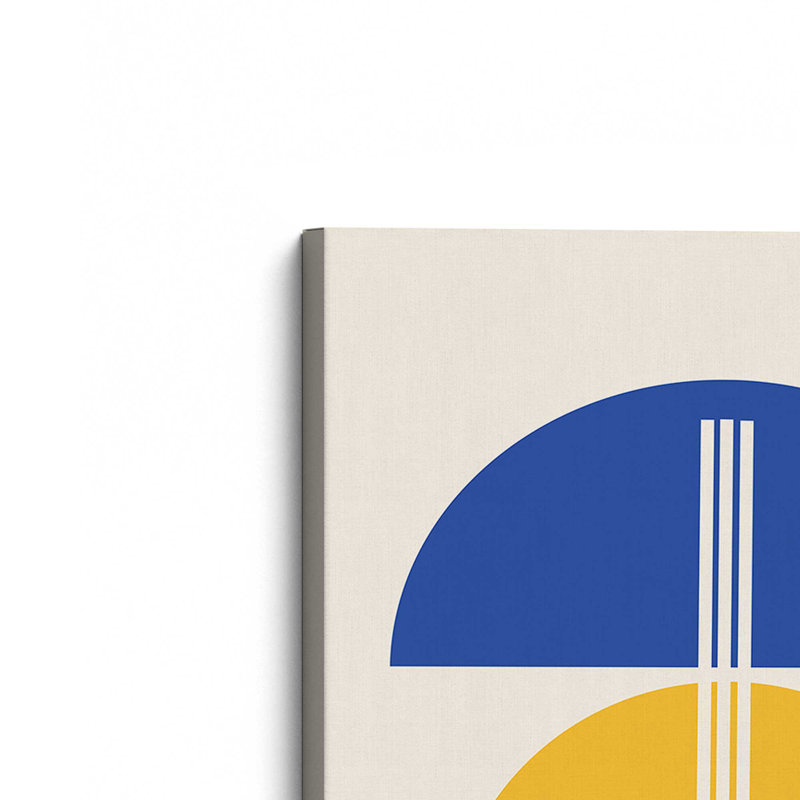Toile tendue «Balancing Bauhaus», H 12 po x l 8 po