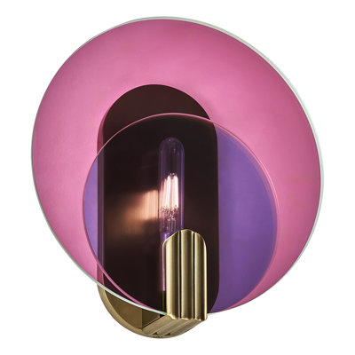 Applique murale en laiton 11 lumières 1 lumière (6 watts) Optics
