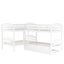 Lit simple en L avec lit gigogne-732610999