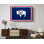 «Wyoming State Flag», impression sur toile tendue