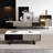 Italian Light Luxury Rock Slab Coffee Table