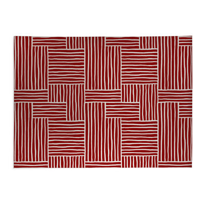 Grid Puz Low Profile Kitchen Mat
