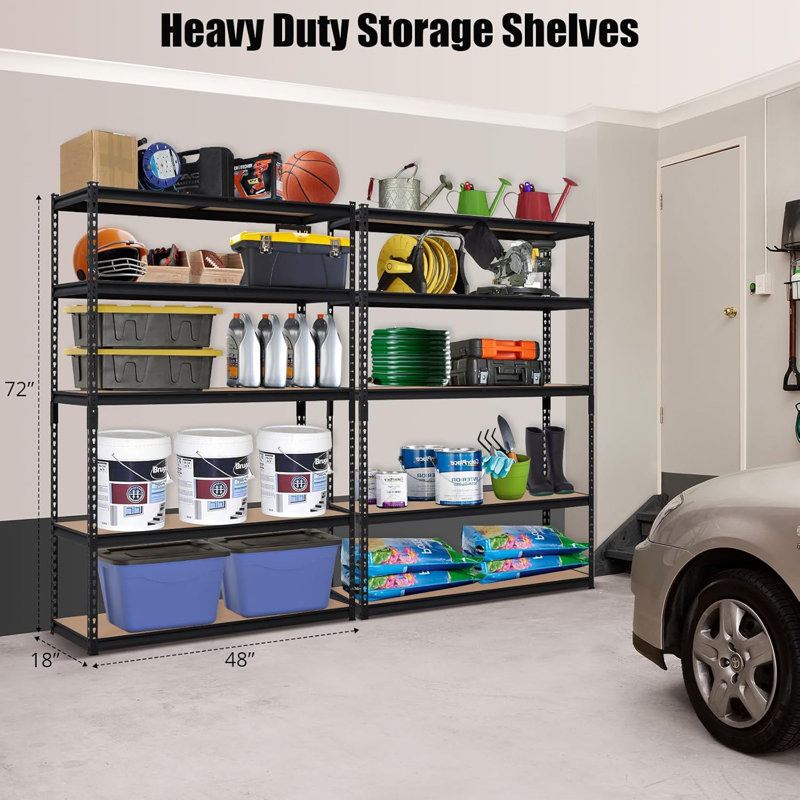 122cm W Steel Storage Rack
