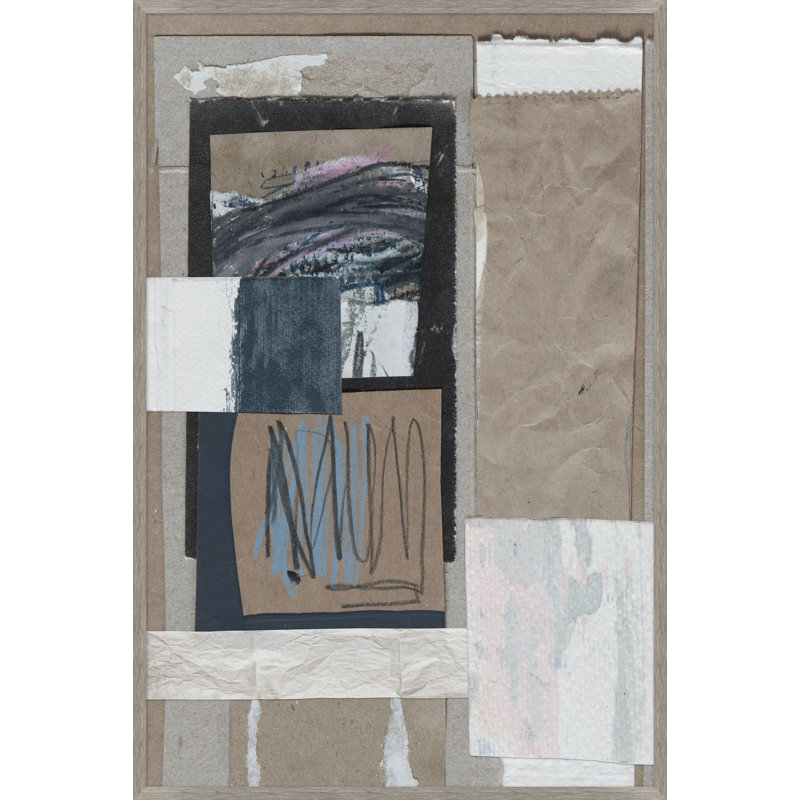 Found Composition 4 par Thom Filicia - Cadre pour une seule photo, art audacieux
