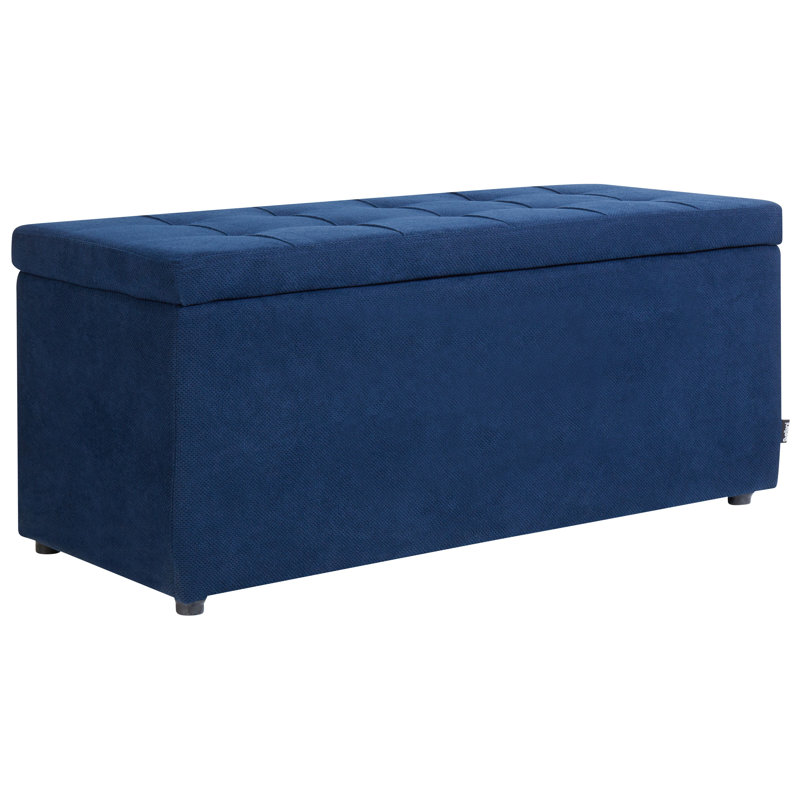 Rabecka Polyester Upholstered Storage Bench