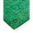 Yoshua One-of-a-Kind 3' X 5' New Age Wool Area Rug Green