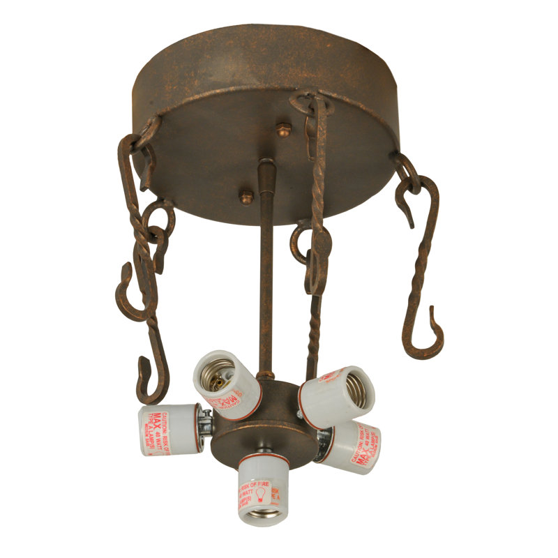 Star 6 - Light Semi Flush Mount