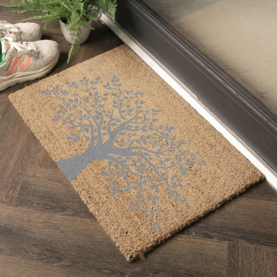 Carrion Non-Slip Geometric Outdoor Doormat