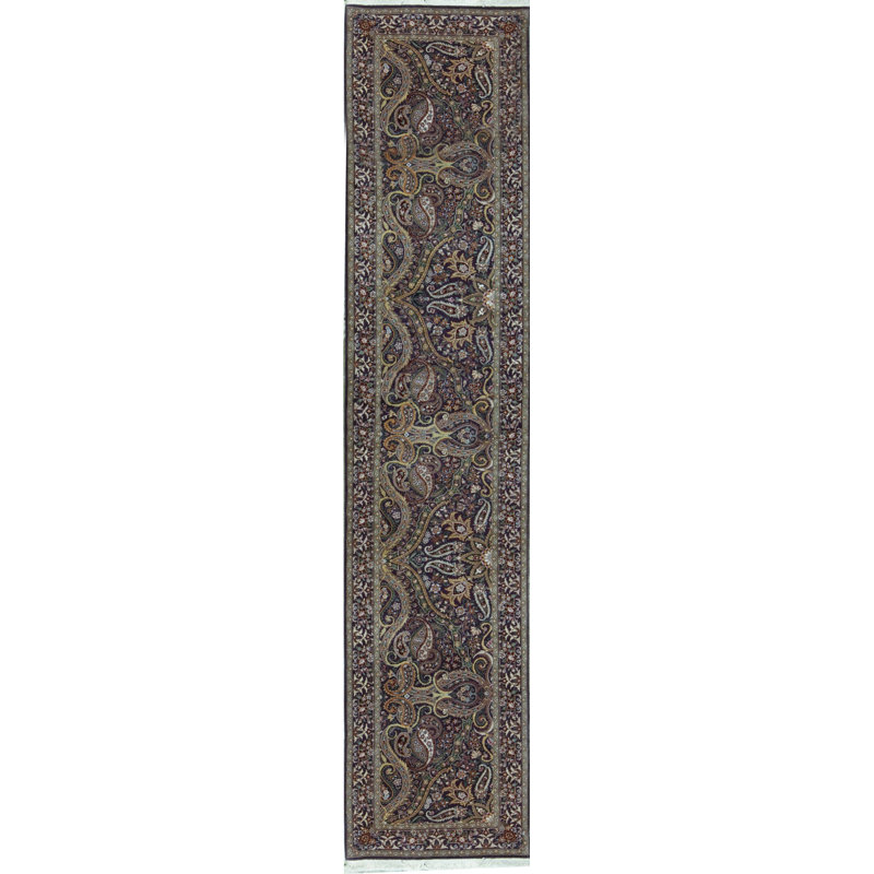 Hand Woven Wool Floral Area Rug