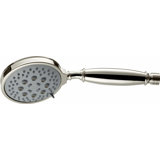Traditional 4.13" Brass Multi Function Handshower 1.8 GPM