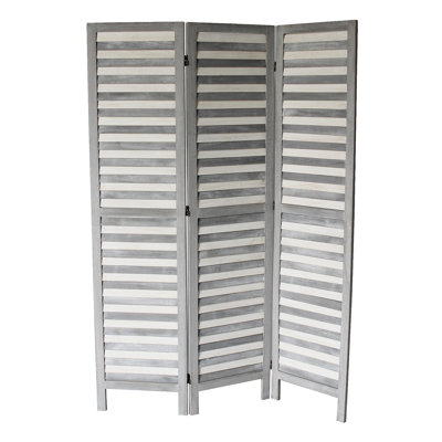 Cloison pliante en bois à 3 panneaux l 50 po x H 70 po National City