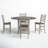 Alohna 4 - Person Extendable Pedestal Base Dining Set
