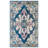 Felty Oriental Blue/Gray/Beige Area Rug-661740980