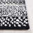Glamour Hand Tufted Viscose/Wool Southwestern Rug in Ivory/Black-1482184529