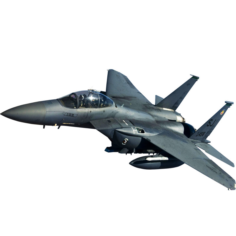 Décalcomanie murale avion à jet de fighter Hutsell, H 36 po x l 57 po x P 0,01 po