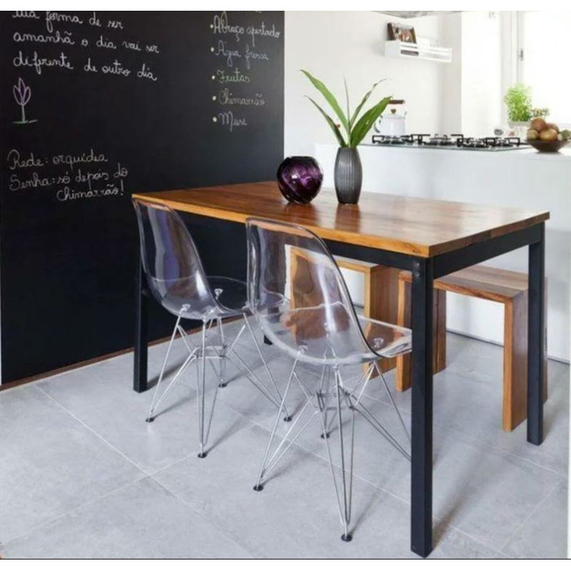 Chaise Lamphere, Clair / Chrome