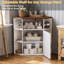 Armoire de rangement d'angle 33 "avec station de charge-132295543