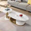 Ensemble de 2 tables basses gigognes