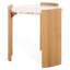 Table d'appoint Kynisha Travertine