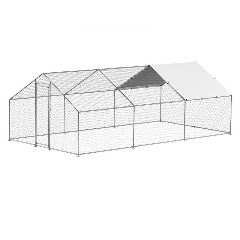 18m² Walk In Chicken Coop with Chicken Run