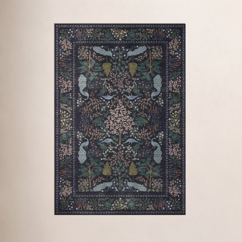 Tapis gris anthracite , Rectangle 8 pi 6 po x 11 pi 6 po