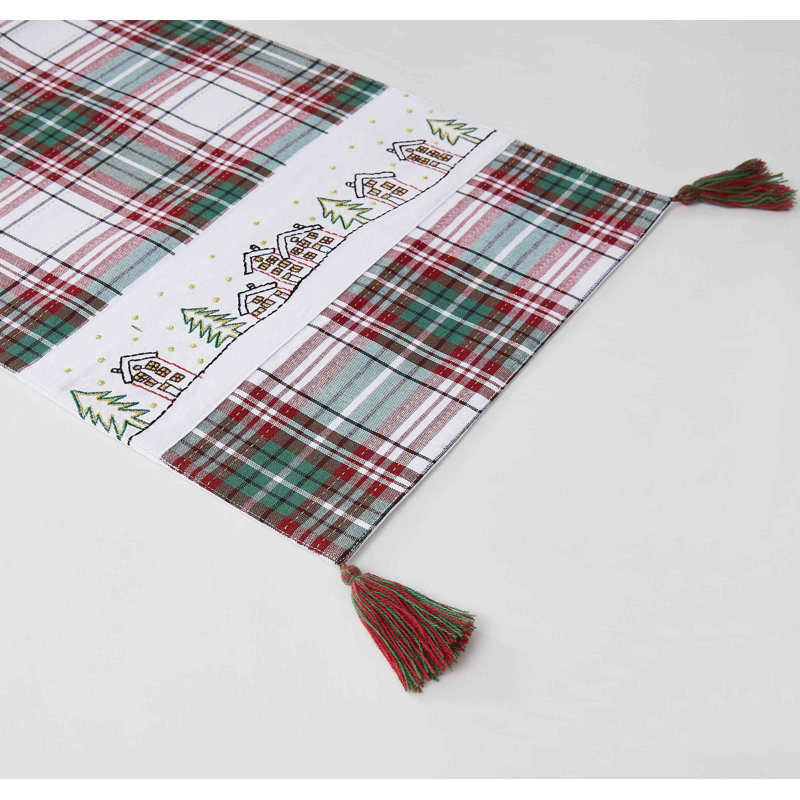 The Holiday Aisle® Holiday Kayelani Runner, 13" W x 90" L
