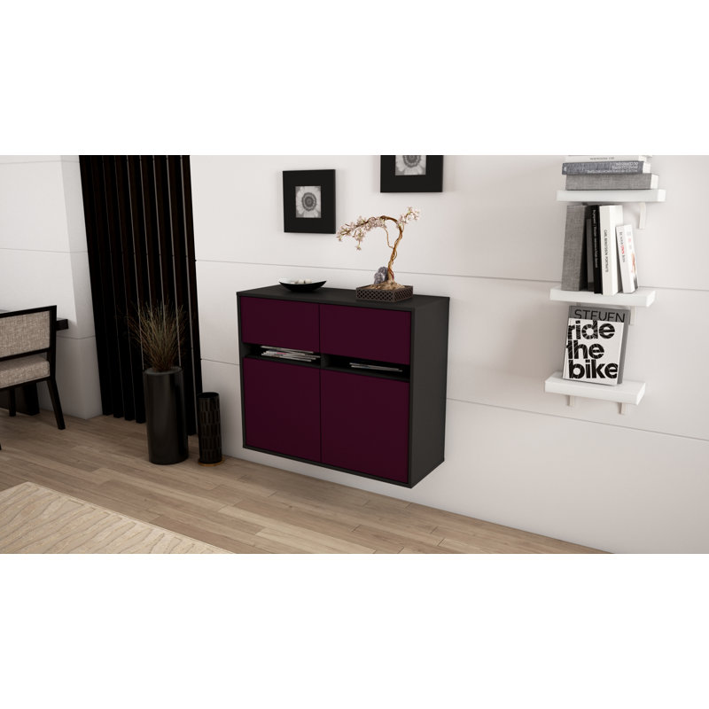 Roush 92cm Sideboard, Purple B
