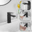 Robinet de salle de bain à un trou