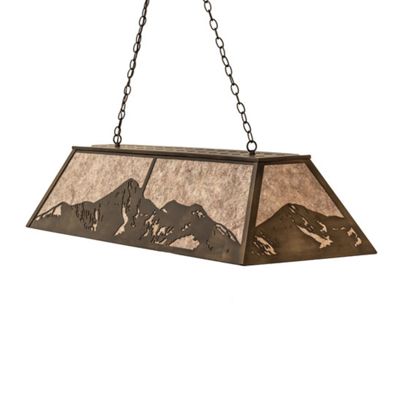 Mountain Range 9 - Light Pendant