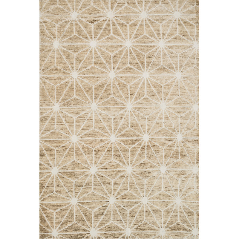 Sahara Wool Geometric Area Rug, Rectangle 5'6" x 8'6"