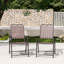 2 chaises pliantes et une table en verre, 350 lb de soutien, protection, installation rapide pour balcon, capacité de petit jardin, confort respirant, utilisation à l'extérieur du patio