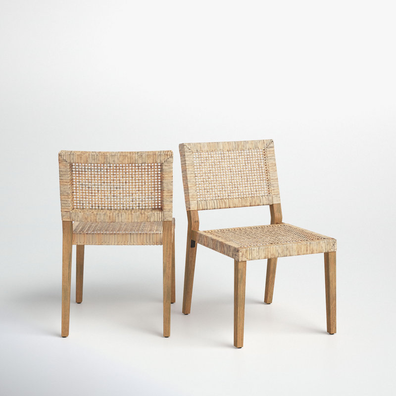 Alani Side Chair in Natural Brown