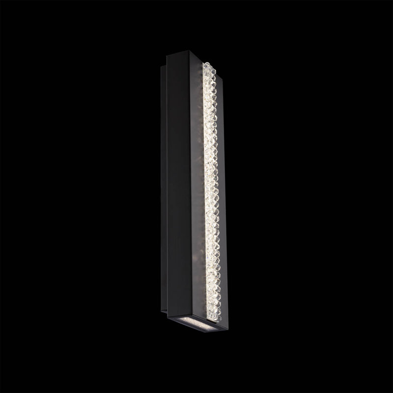 Cascade 1 - Light LED Outdoor Sconce, 24" H x 7" W x 3.6" D