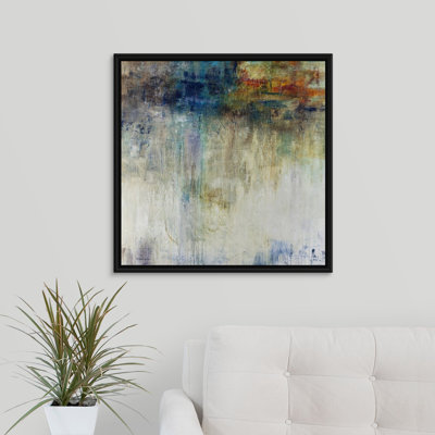 « crépuscule point », peinture sur toile
