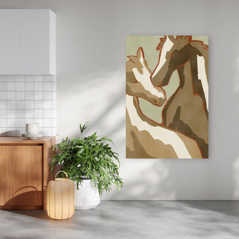 Art mural cheval
