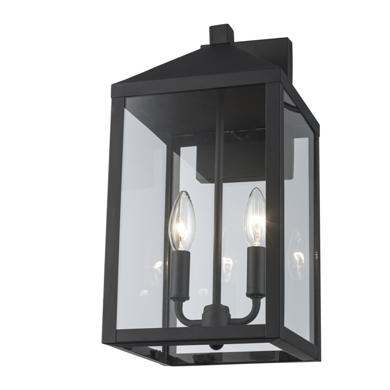 Applique murale en fer Pericles, H 16,8 po x l 7,8 po x P 7,8 po