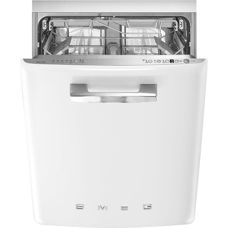 Lave-vaisselle 24 po Smeg Retro, Blanc