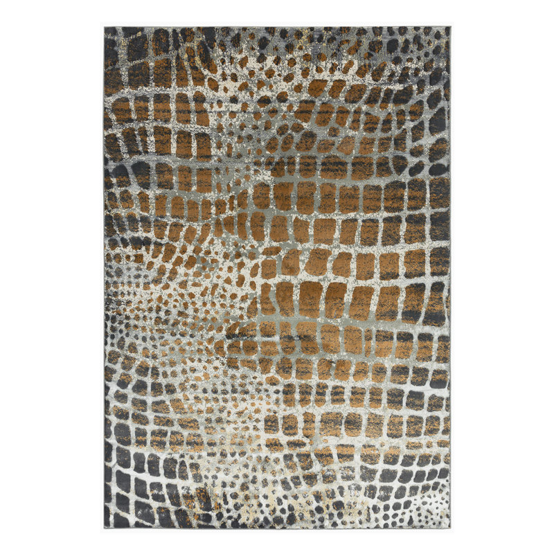 Arely Flatweave Brown Rug, Rectangle 200 x 290cm