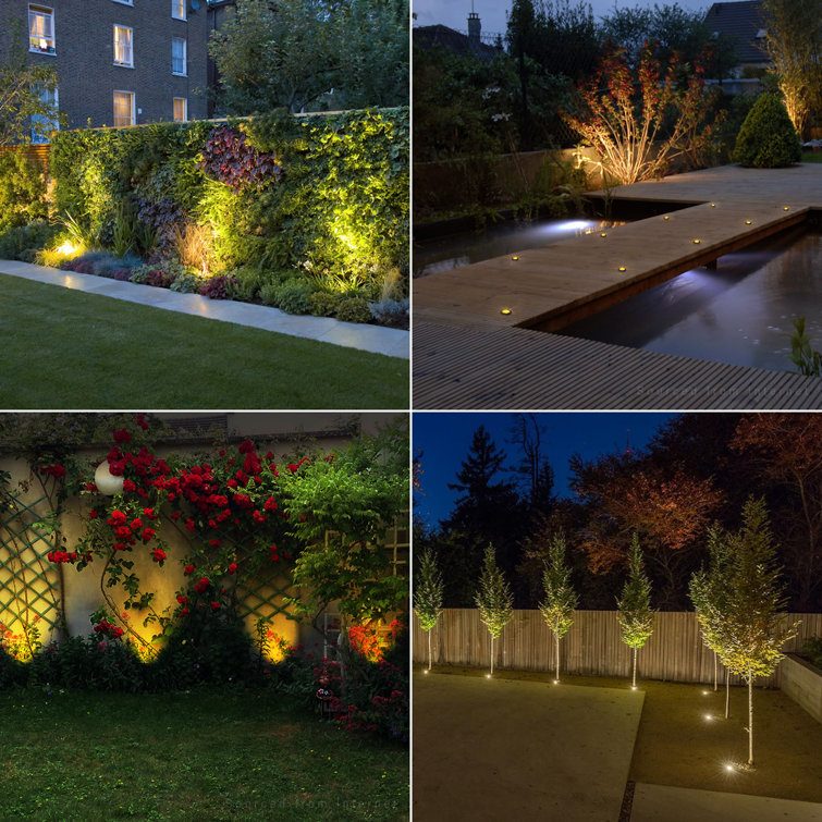 LEONLITE Persiane LED Landscape Deck Light Low Voltage Fence Light  Waterproof Bronze Warm White  Reviews Wayfair Canada